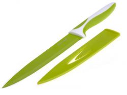  Ocelový nůž s keramickým povlakem Zelený 33 cm - nízký - Nože s keramickým povrchem SMART COOK
