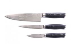 Nože z damascenské oceli sada 3 ks G21 Gourmet Damascus - damaškové nože