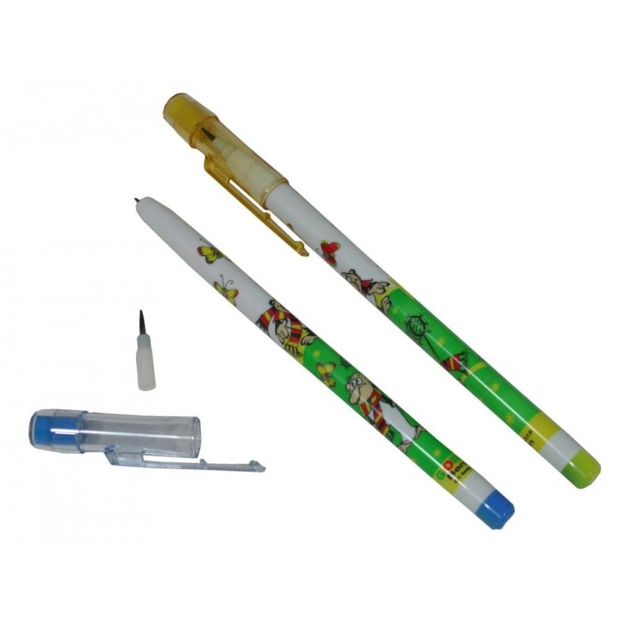 Zasouvací tužky - Set 2 kusy křemílek a vochomurka Goba