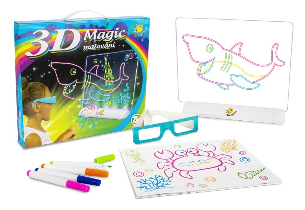 Kids World 3D Magic malování YM171, samostatně