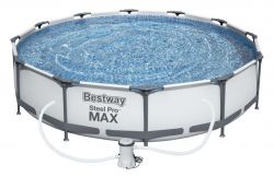 Bazén Steel Pro Max 3,66 x 0,76 m s kartušovou filtrací - 56416 Bestway