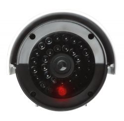 Imitace bezpečnostní kamery OUTDOOR RL027, samostatně Platinium