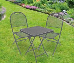 Zahradní skládací stolek FILO 60 x 72 x 60 cm Garden King