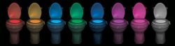 LED osvětlení na WC se senzorem pohybu Platinium