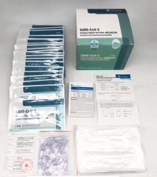 Beijing Lepu Medical Tech. Sars-CoV-2 Antigenní test neinvazivní na kraj nosu (i pro děti), pro samotestování, 1 ks (sada 25 ks)