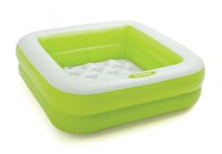 57100 Dětský bazén Play Box 85 x 85 x 23 cm zelená - Intex