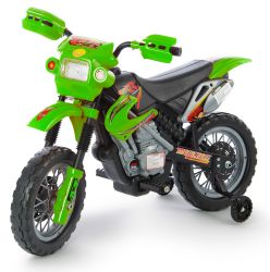 Dětská motorka Enduro zelená | zelená