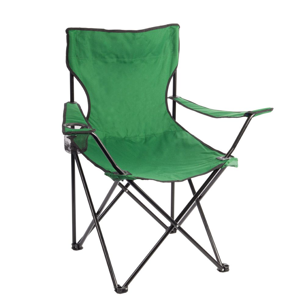 Kempingová židle zelená - zelená Garden King