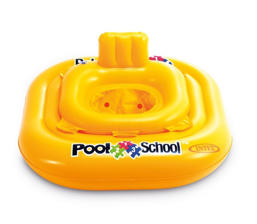 56587 Dětské sedátko do vody Pool School Deluxe Intex