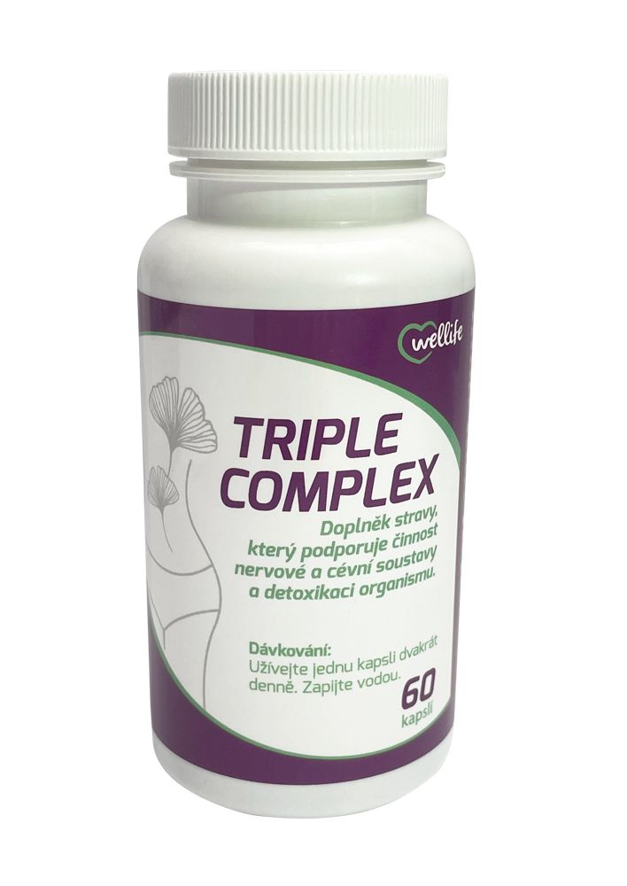 TRIPLE COMPLEX 60 kapslí Wellife