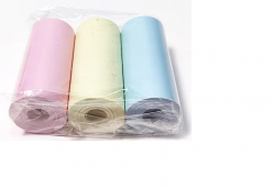 Náhradní barevné roličky - kotoučky termopapíru do mini tiskárny MINIPRINT GMEX 3 barvy GASTROMEX