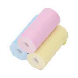 Náhradní barevné roličky - kotoučky termopapíru do mini tiskárny MINIPRINT GMEX 3 barvy GASTROMEX