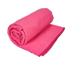 Rychleschnoucí ručník 80 x 130 cm růžová | růžová